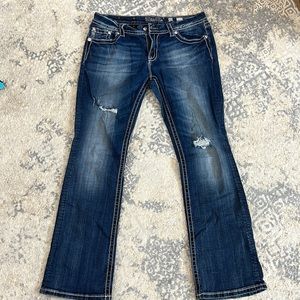 Miss Me Jeans mid-rise easy boot women’s size 32x33